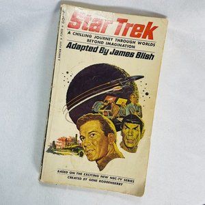 Star Trek Chilling Journey Through Worlds Beyond Imagination Vintage Paper Book